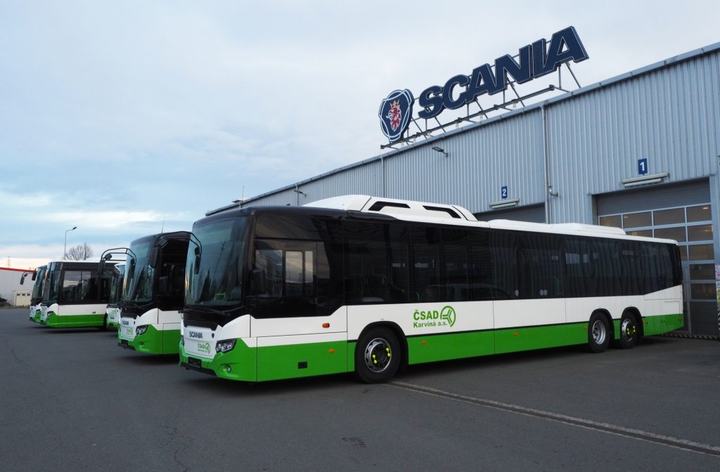 Hat új CNG-hajtású Scania autóbusszal bővült a 3ČSAD Group flottája