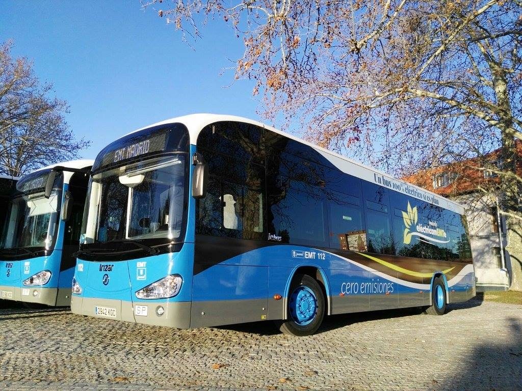 Tizenöt új elektromos Irizar autóbusz állt forgalomba Madridban