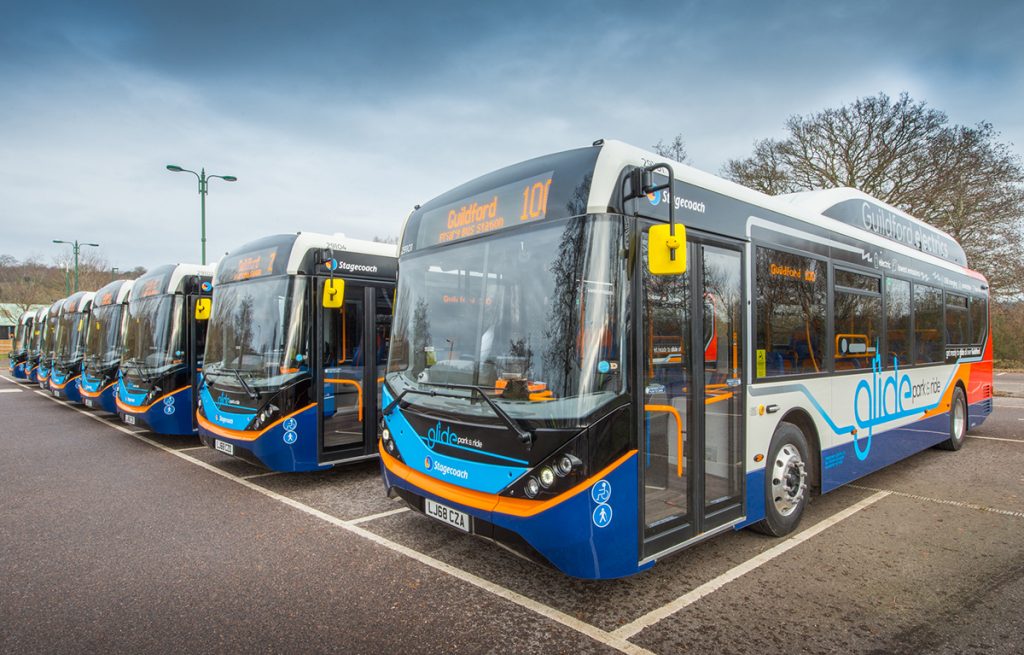 Kilenc új ADL-BYD Enviro200EV villanybusszal indítja az évet a Stagecoach