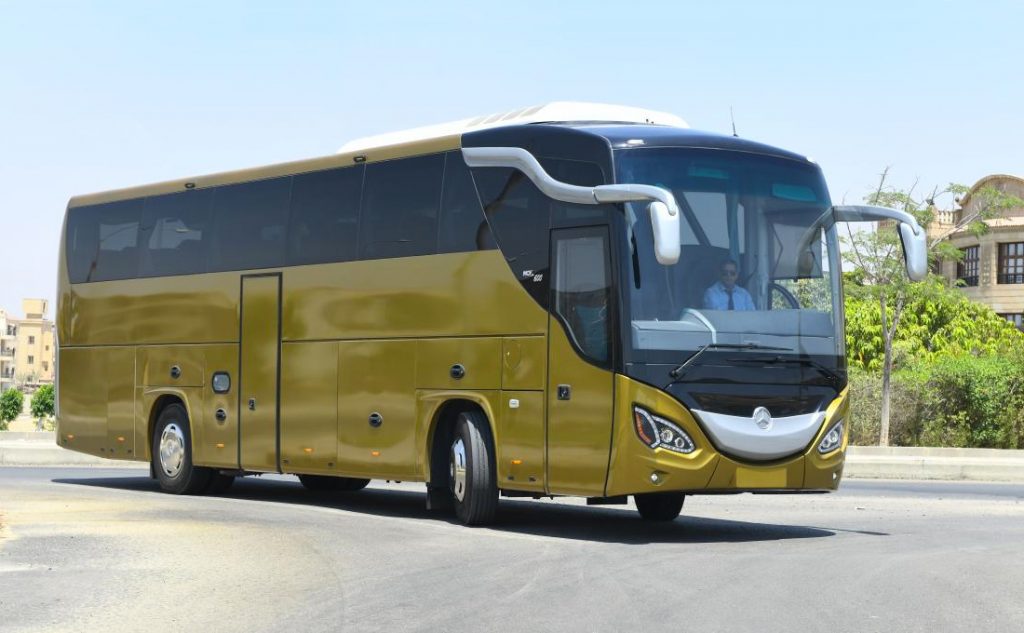 Magyar formatervű MCV turistabuszok hódítják meg Egyiptomot