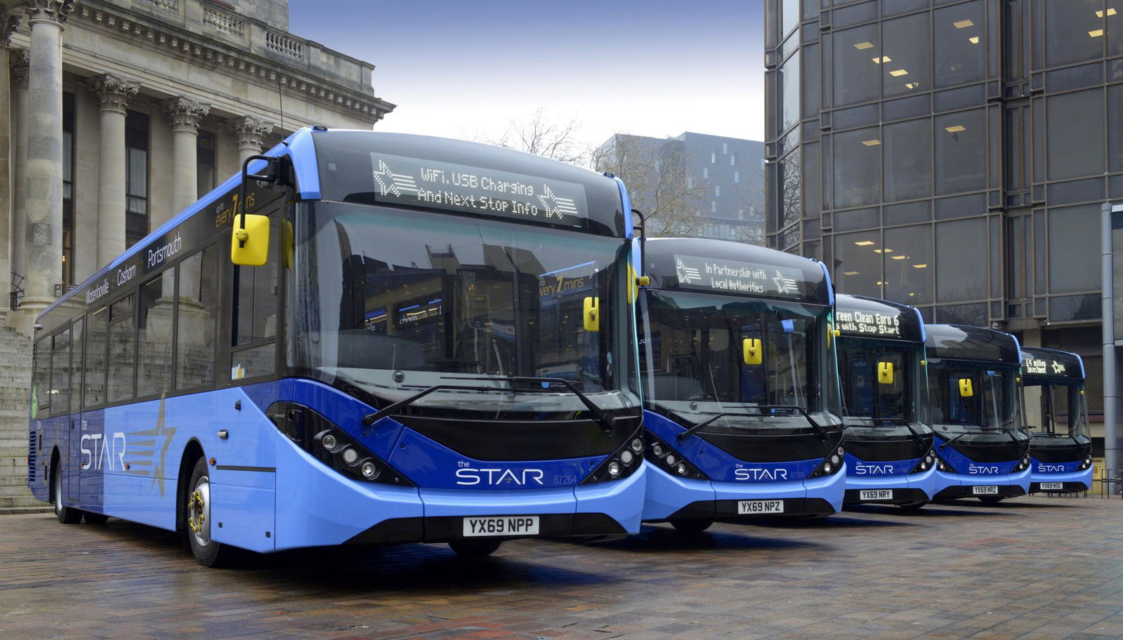 Két tucat új ADL Enviro200-assal fiatalodik Portsmouth autóbuszparkja