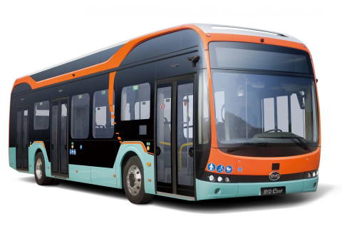 iF Design Award díjat kapott a BYD szóló villanybusza