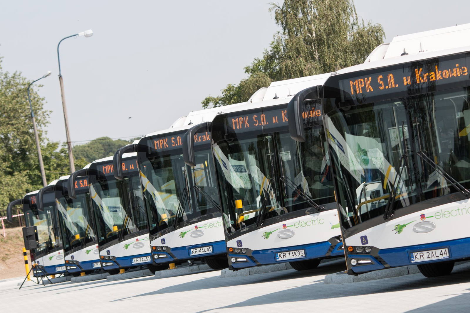 A Solaris és az EvoBus harcol Krakkó csuklós villanybusz tenderéért
