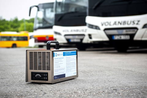 58 darab ózongenerátort vásárolt a Volánbusz