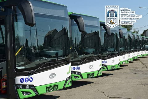 Hibrid Solarisok érkeztek Szatmárnémetibe