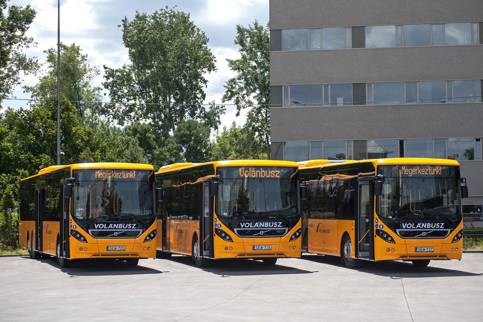 Folytatódnak a járműbeszerzések a Volánbusznál