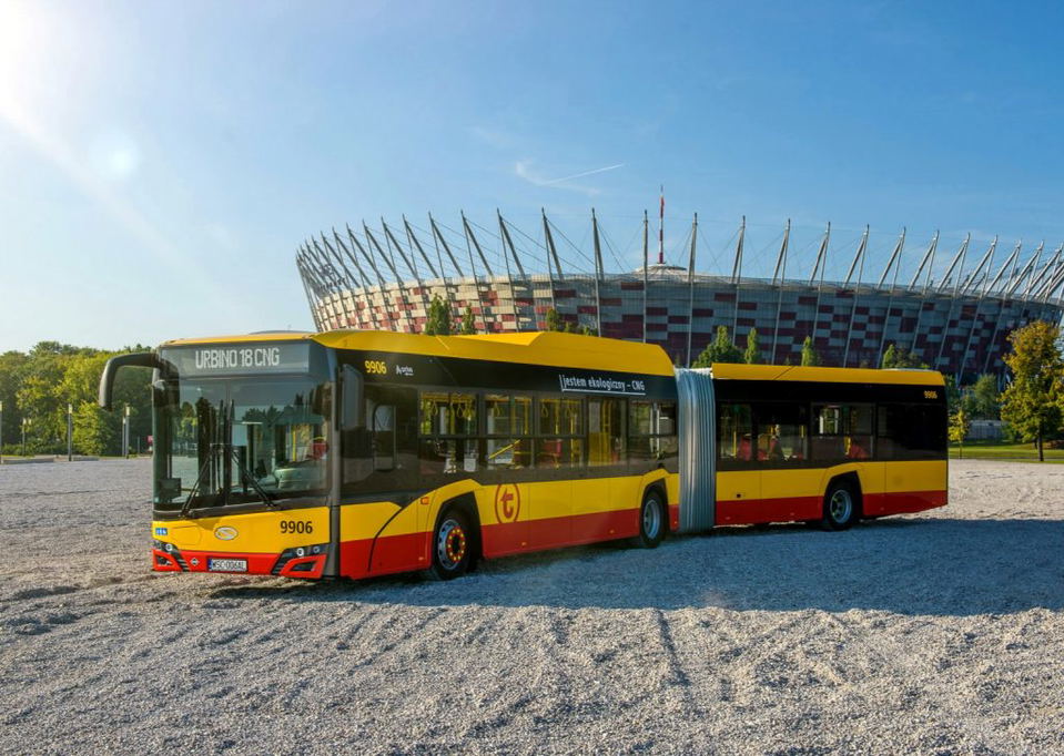 Hetven darab gázüzemű Solaris Urbino érkezik Varsóba