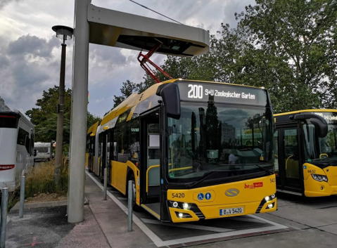 Hadrendbe álltak Berlin első csuklós villanybuszai