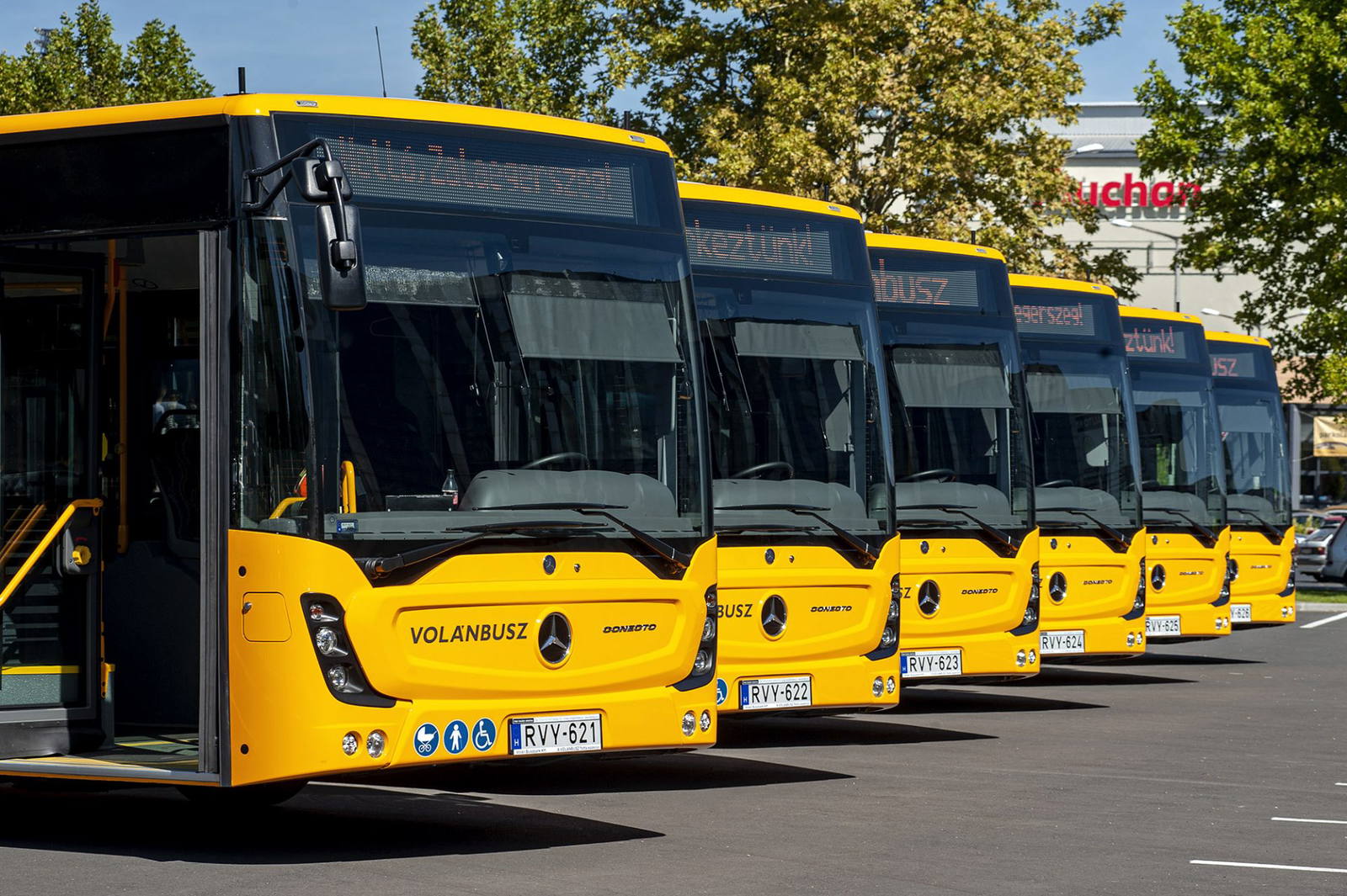 Hat új csuklós Mercedes-Benz Conecto G érkezett Zalaegerszegre
