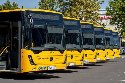Hat új csuklós Mercedes-Benz Conecto G érkezett Zalaegerszegre