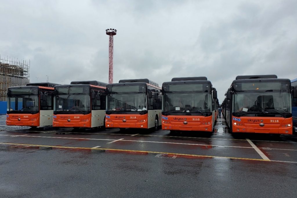 Úton vannak Norvégiába a bergeni Yutong villanybuszok