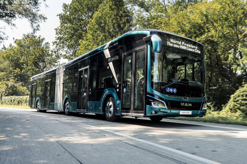 Hivatalos gyári fényképeken az új MAN Lion’s City 18 E