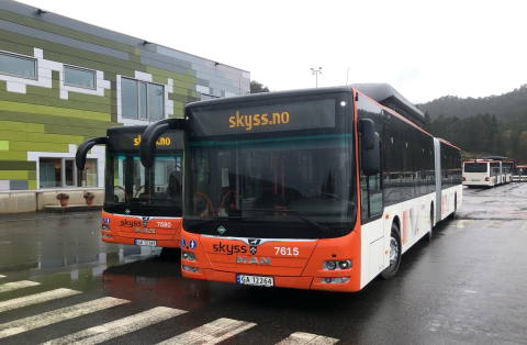 Gázüzemű MAN buszokkal folytatódik a bergeni flottacsere