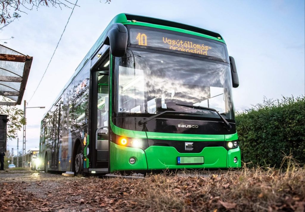 December 13-ig közlekedik menetrend szerint Nyíregyházán az Ebusco villanybusza