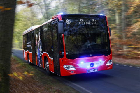 Mentéssegítő autóbusz készült a Mercedes-Benz Citaro LE Ü alapjain