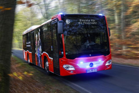 Mentéssegítő autóbusz készült a Mercedes-Benz Citaro LE Ü alapjain