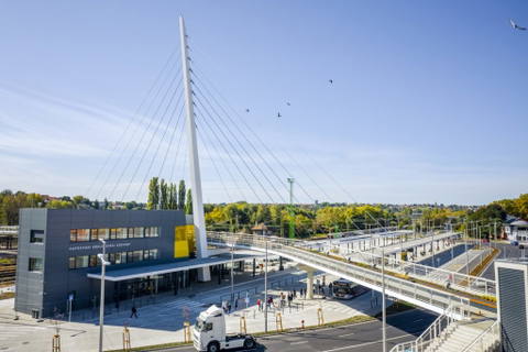 Megépült a Kaposvári Közlekedési Központ
