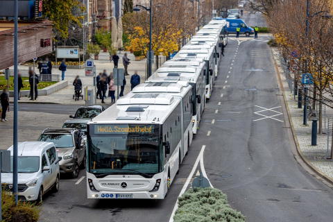 Szombathelyre kerültek a 90 darabos Conecto flotta utolsó példányai
