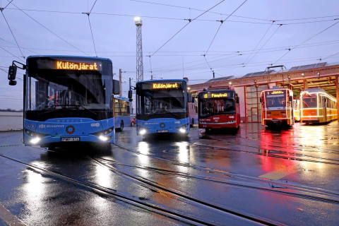 Bővült a BKV ünnepi flottája