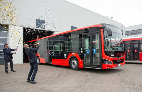 Flottafrissítés Kaunasban: száz darab hibrid Lion’s City 12 érkezik 2021 közepéig a városba
