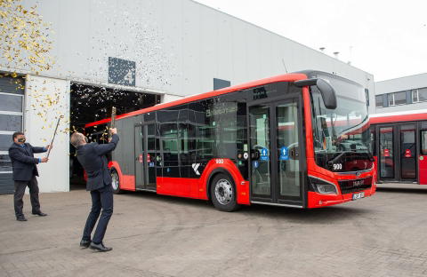 Flottafrissítés Kaunasban: száz darab hibrid Lion’s City 12 érkezik 2021 közepéig a városba