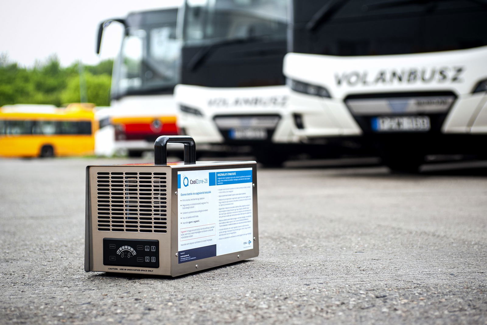 További 67 ózongenerátort vet be a Volánbusz