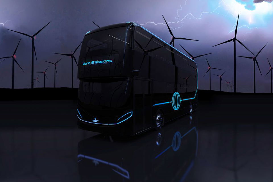 Új hidrogénhajtású emeletest fejleszt az Alexander Dennis