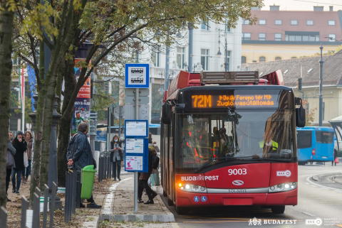 Újra beüzemeli a BKK a Baross utcai trolibusz-felsővezetéket