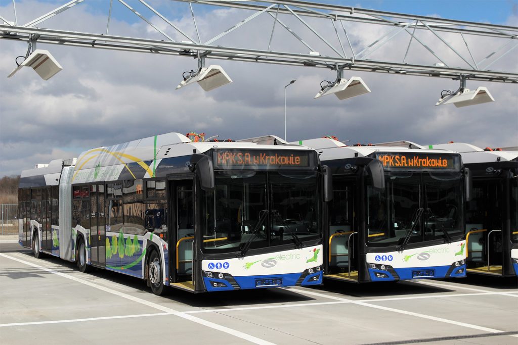 Megjöttek a legújabb krakkói Solaris villanybuszok