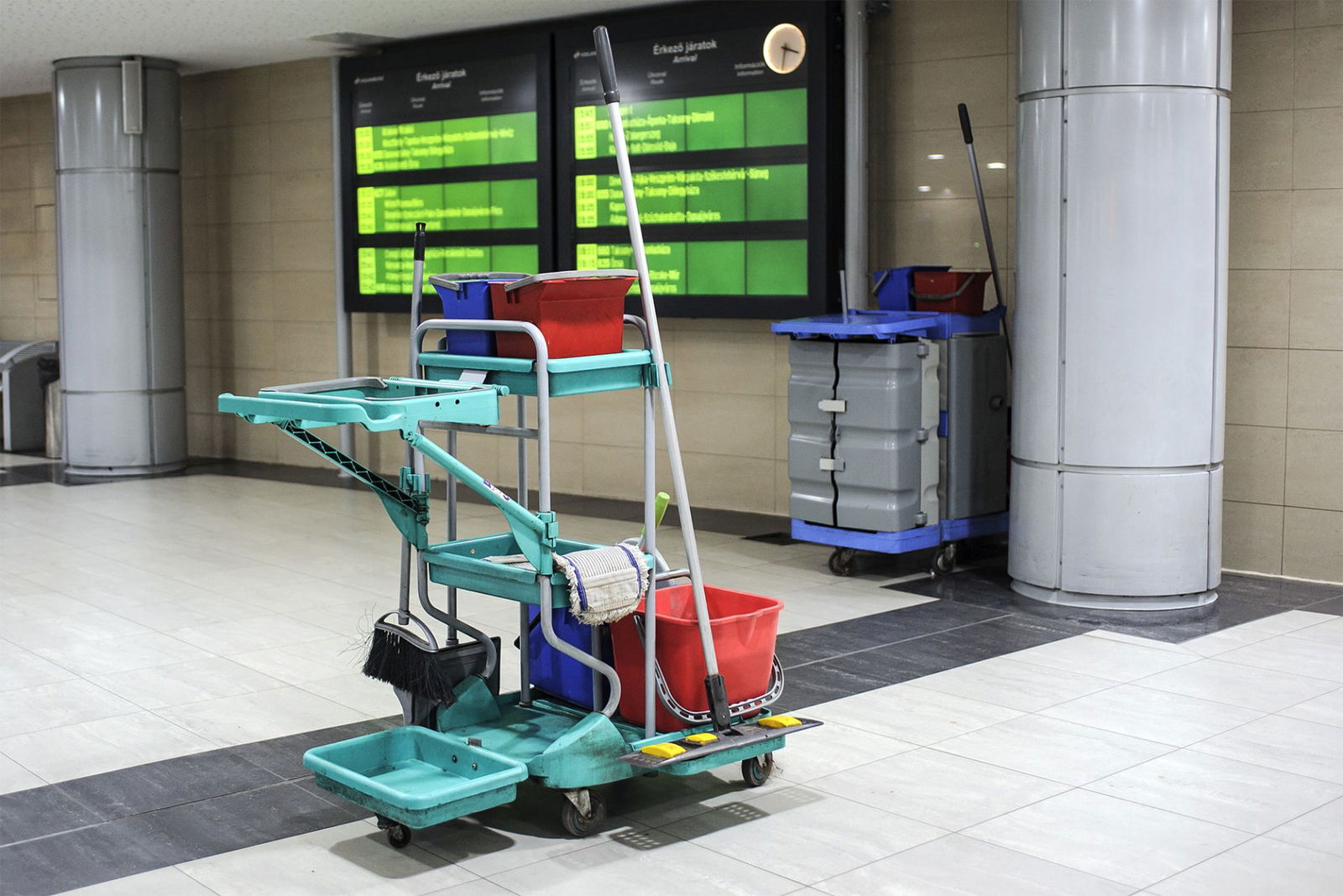 Tavaszi nagytakarítás a Volánbusznál