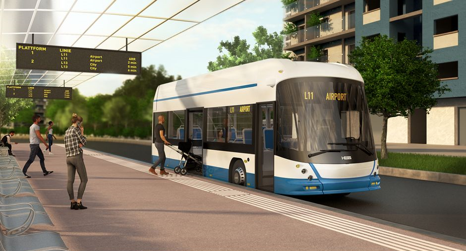 Nyolc elektromos Hess midibuszt vásárol Zürich