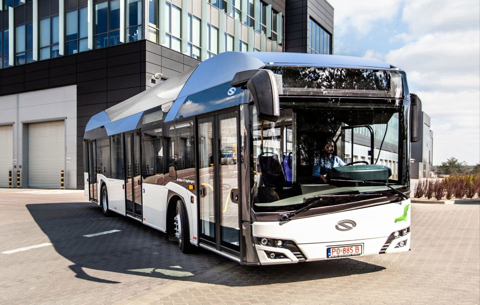 Frankfurt is a Solaris hidrogénbuszát választotta