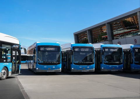 Komáromban készülnek Madrid legújabb BYD villanybuszai