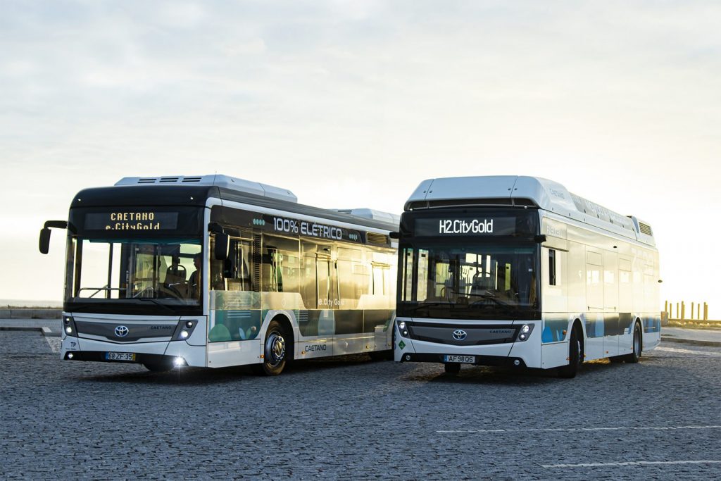Toyota logót kapnak a CaetanoBus zéró emissziós típusai