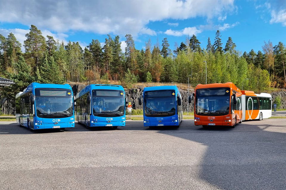 Megérkeztek az első BYD villanybuszok Helsinkibe