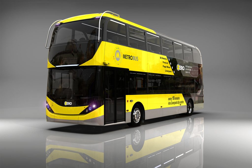 Liverpoolban mutatkozik be az ADL új hidrogénbuszának nullszériája