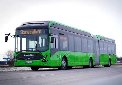 Százhuszonkét elektromos Volvóval erősít a Nobina Svédországban