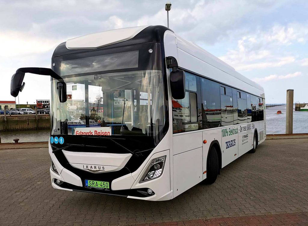 Az Ikarustól érkeznek Kaposvár első villanybuszai
