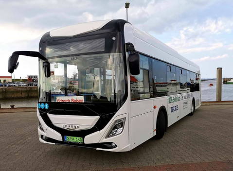 Az Ikarustól érkeznek Kaposvár első villanybuszai