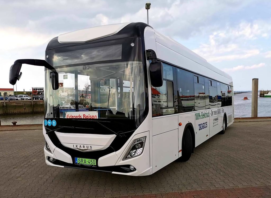 Az Ikarustól érkeznek Kaposvár első villanybuszai