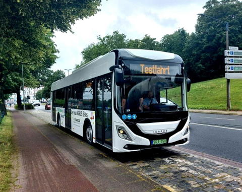 Budapesten is bemutatkozik az Ikarus elektromos busza