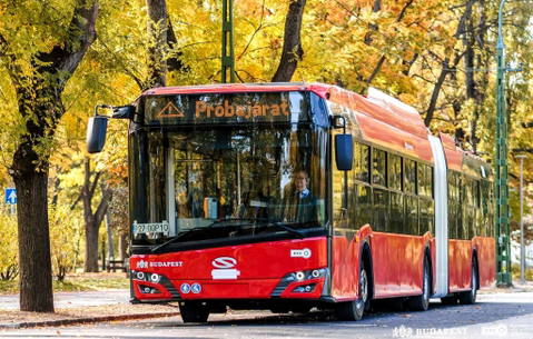 Lehívja a 48 darabos Solaris-Škoda önjáró trolibusz opciót a BKK