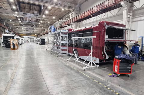 Már gyártják Kaposvár leendő elektromos Ikarusait