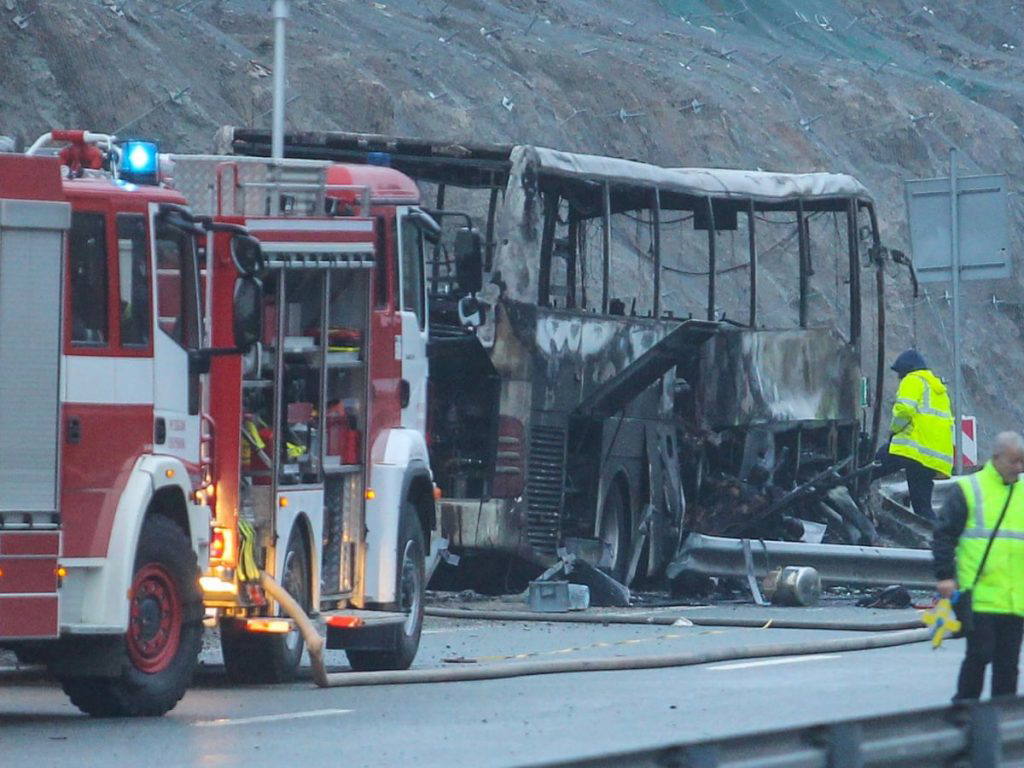 Negyvenöt áldozatot követelő buszbaleset történt Bulgáriában