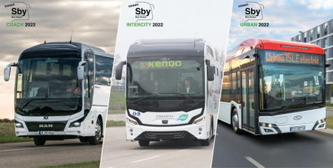A Solaris, az Isuzu és az MAN típusai kapták idén a Sustainable Bus of the Year díjakat