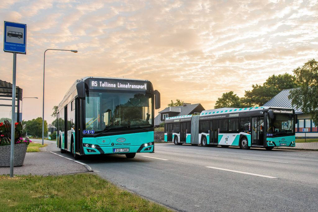 Újabb félszáz darab CNG-hajtású Solaris Urbinót rendelt Tallinn