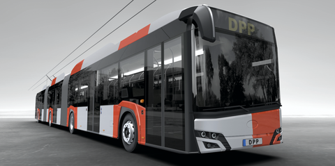A Solaris és a Škoda szállíthatja Prága duplacsuklós trolibuszait