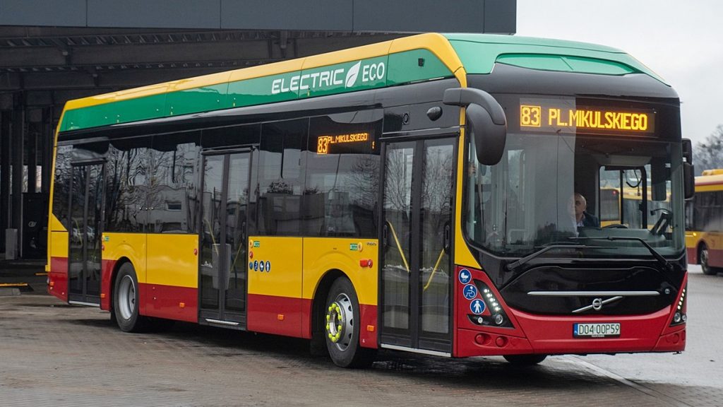 Elektromos Volvo 7900-asok áltak szolgálatba Łódźban