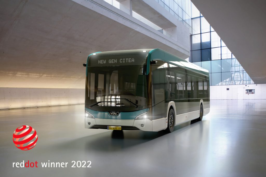 Red Dot Design díjat nyert az új VDL Citea és az Ebusco 3.0