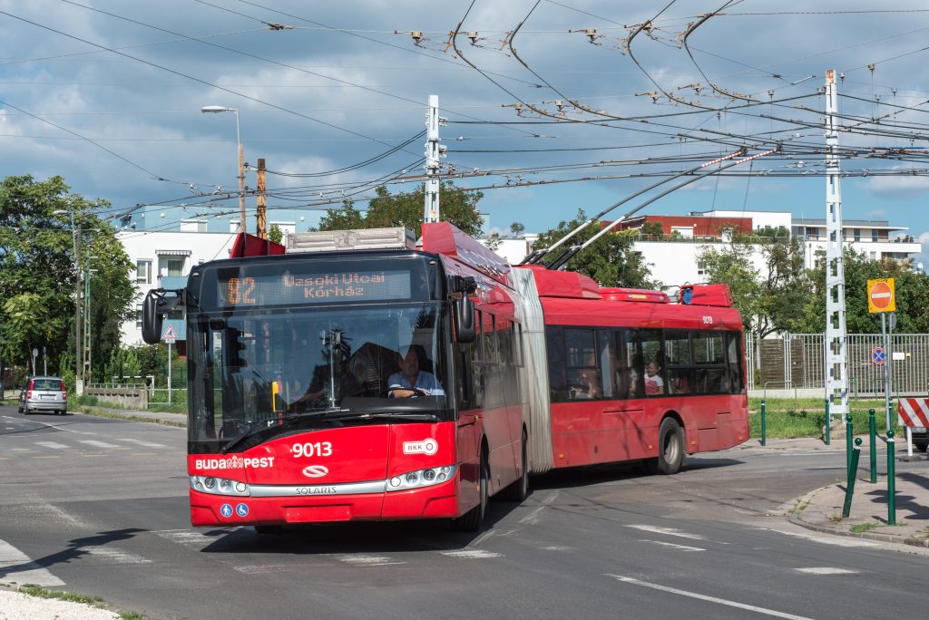 BKK: hosszabb útvonalon jár a 82-es trolibusz március közepétől